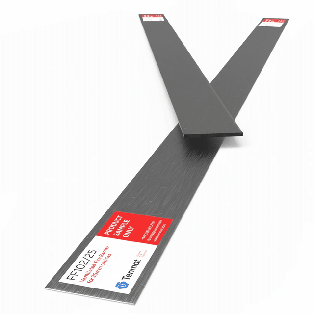 Tenmat FF102/25  Fire Rated Ventilated Cavity Barrier  1000x35x4mm - Armstrong Cheshire