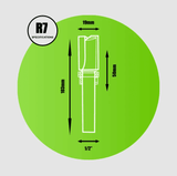 Top Bearing Guided Cutter 1/2" x 19mm x 50mm - R7 - Armstrong Cheshire