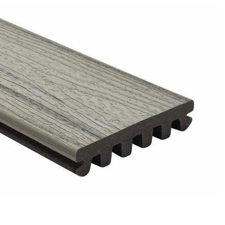 Trex Decking Board Composite Grooved 25mmx140mm Foggy Wharf 3660mm - Armstrong Cheshire