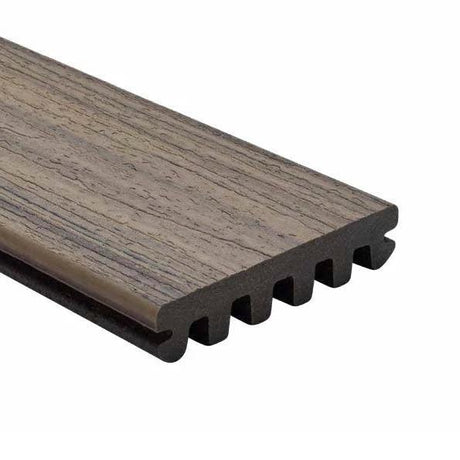 Trex Decking Board Composite Grooved 25mmx140mm Rocky Harbour 3660mm - Armstrong Cheshire