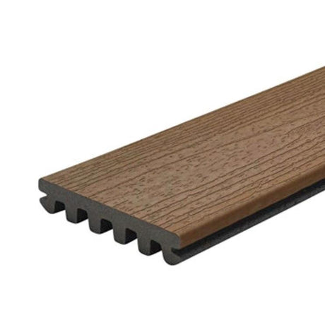 Trex Decking Board Composite Grooved 25mmx140mm Saddle 3660mm - Armstrong Cheshire