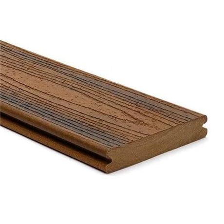 Trex Decking Board Composite Grooved 25mmx140mm Spiced Rum 3660mm - Armstrong Cheshire