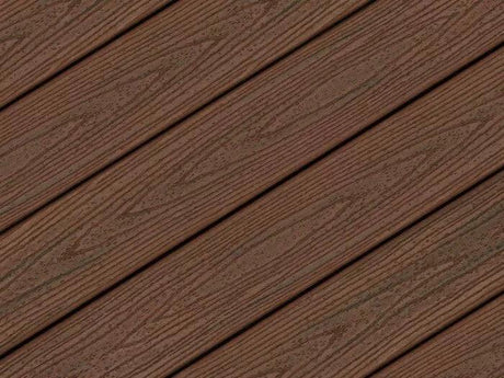 Trex Decking Board Composite Grooved 25mmx140mm Spiced Rum 3660mm - Armstrong Cheshire