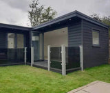 Triton Charcoal - Composite Shiplap Cladding - Board Width: 174mm (150mm coverage) x 3.6m by Triton