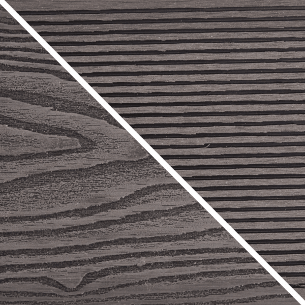 Triton Composite Decking Board – Black | Affordable Uncapped WPC Deckin by Triton