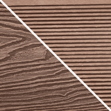 Triton Composite Decking Board – Brown | Affordable Uncapped WPC Deckin by Triton