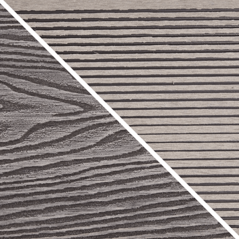 Triton Composite Decking Board – Grey | Affordable Uncapped WPC Decking by Triton