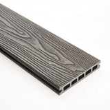 Triton Composite Decking Board – Grey | Affordable Uncapped WPC Decking by Triton