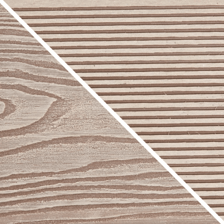Triton Composite Decking Board – Natural | Affordable Uncapped WPC Decking by Triton