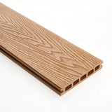 Triton Composite Decking Board – Teak | Affordable Uncapped WPC Deckin by Triton