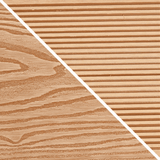 Triton Composite Decking Board – Teak | Affordable Uncapped WPC Deckin by Triton