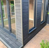 Triton Grey - Composite Shiplap Cladding - Board Width: 174mm (150mm coverage) x 3.6m by Triton