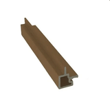 Triton - Slatted Composite Cladding External Corner 3.6m (Choice of 3 Colours) by Triton