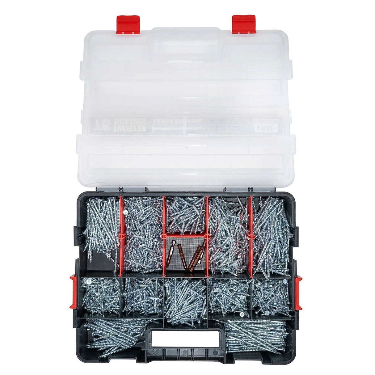 Twister  Zinc-Coated Wood Screws MultiBox 1,280 Piece - Armstrong Cheshire