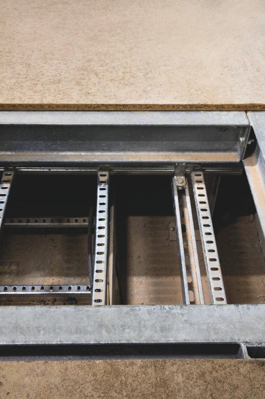 Unilin Fire Rated Chipboard Flooring 2400x600x22mm (8' x 2')  – Pack of 80 - Armstrong Cheshire