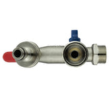 Wall Flange Kit 20mm MDPE - Double Lever Tap 1/2" - Armstrong Cheshire