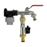 Wall Flange Kit 20mm MDPE - Double Tap with Triple Outlet - Armstrong Cheshire