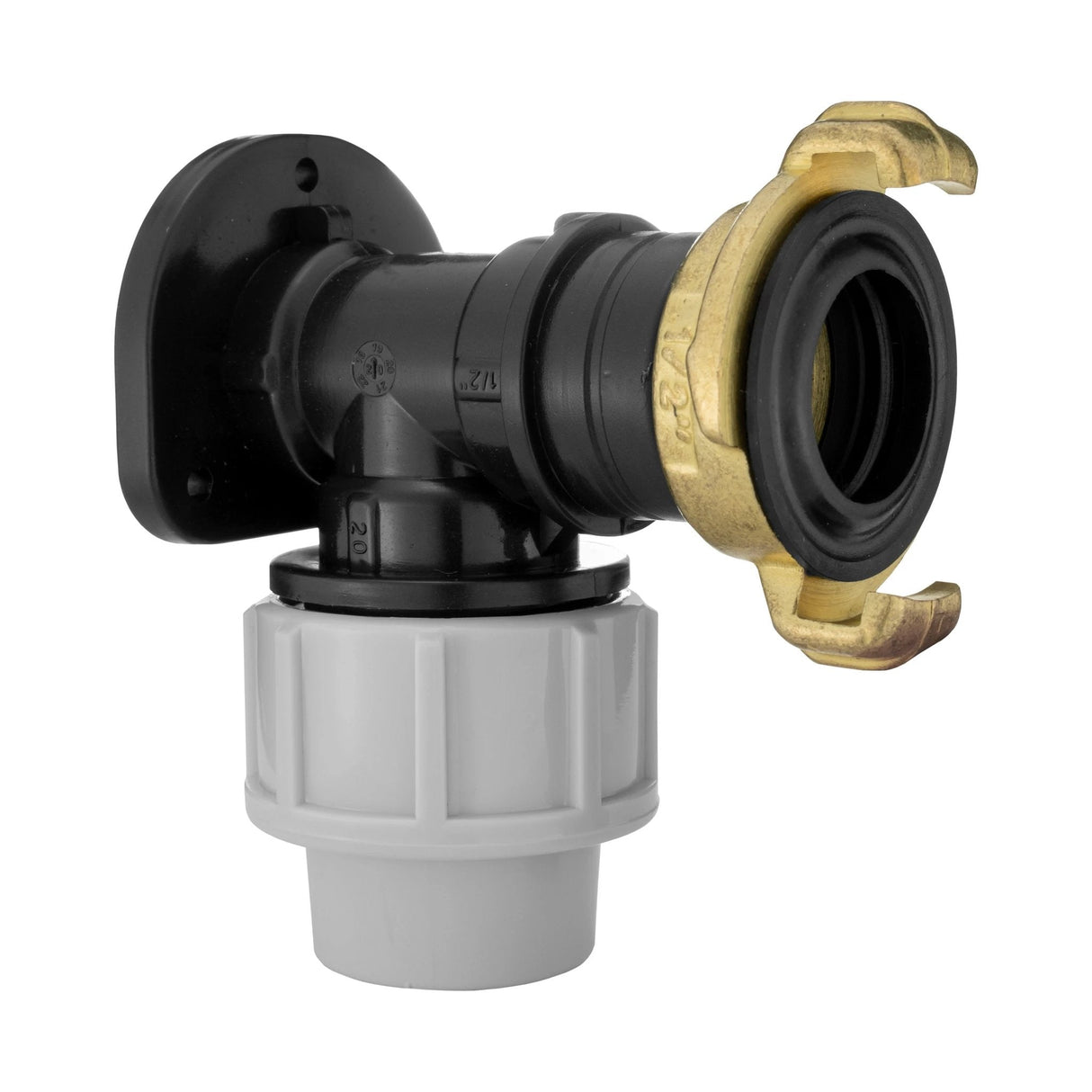 Wall Flange Kit 20mm MDPE – Geka - Armstrong Cheshire