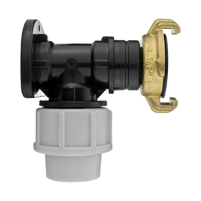 Wall Flange Kit 20mm MDPE – Geka - Armstrong Cheshire
