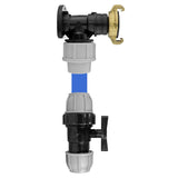 Wall Flange Kit 20mm MDPE - Geka & In Line Valve - Armstrong Cheshire