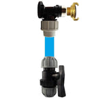 Wall Flange Kit 20mm MDPE - Geka & In Line Valve - Armstrong Cheshire