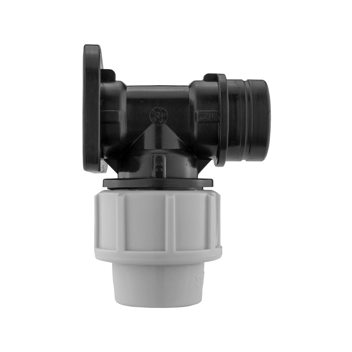 Wall Flange Kit 20mm MDPE - Lever Tap 1/2" - Armstrong Cheshire