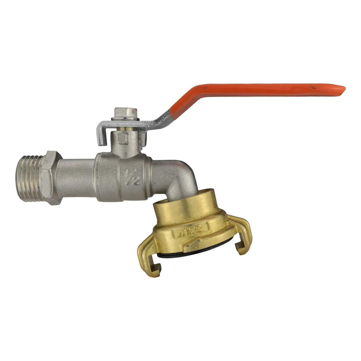 Wall Flange Kit 20mm MDPE - Lever Tap 1/2", Geka Barb 3/4" - Armstrong Cheshire