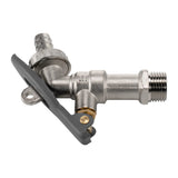 Wall Flange Kit 20mm MDPE - Lever Tap Hose Barb and Lever Lock - Armstrong Cheshire