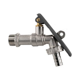 Wall Flange Kit 20mm MDPE - Lever Tap Hose Barb and Lever Lock - Armstrong Cheshire