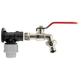 Wall Flange Kit 20mm MDPE - Lever Tap & Snap On - Armstrong Cheshire