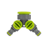 Wall Flange Kit 20mm MDPE - Lever Tap & Two Way Splitter - Armstrong Cheshire