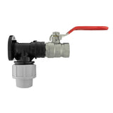 Wall Flange Kit 20mm MDPE - Lever Valve - Armstrong Cheshire