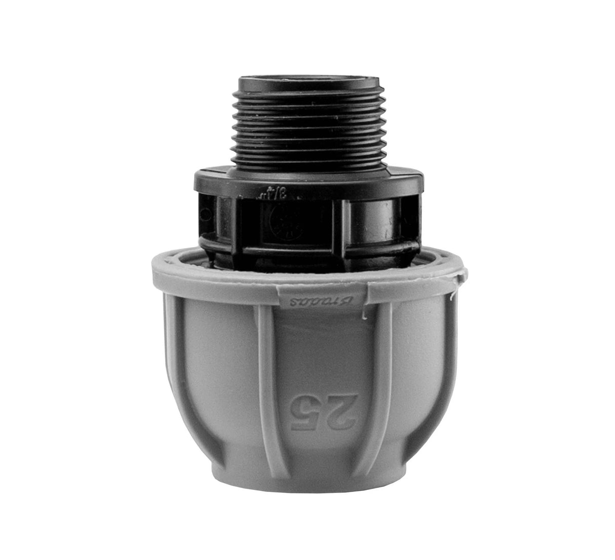 Wall Flange Kit 20mm MDPE - Lever Valve & 25mm MDPE Outlet - Armstrong Cheshire