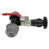 Wall Flange Kit 20mm MDPE - Lever Valve & 25mm MDPE Tee Outlet - Armstrong Cheshire