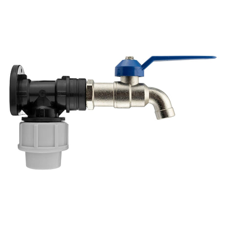 Wall Flange Kit 20mm MDPE - Simple Lever Tap 1/2" - Armstrong Cheshire
