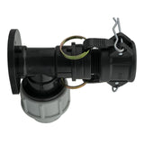 Wall Flange Kit 25mm MDPE + 3/4" Camlock Type B - Armstrong Cheshire