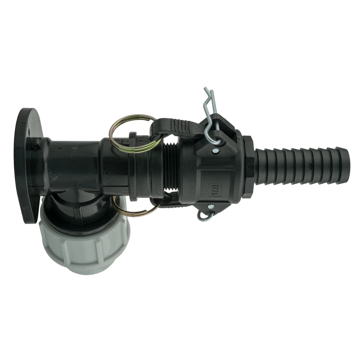 Wall Flange Kit 25mm MDPE + 3/4" Camlock Type B+E - Armstrong Cheshire