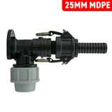 Wall Flange Kit 25mm MDPE + 3/4" Camlock Type B+E - Armstrong Cheshire