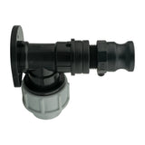 Wall Flange Kit 25mm MDPE + 3/4" Camlock Type F - Armstrong Cheshire