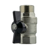 Wall Flange Kit 25mm MDPE + Bib Valve + Click Lock Male Lime - Armstrong Cheshire