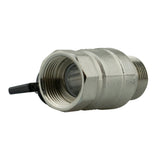 Wall Flange Kit 25mm MDPE + Bib Valve + Click Lock Male Lime - Armstrong Cheshire