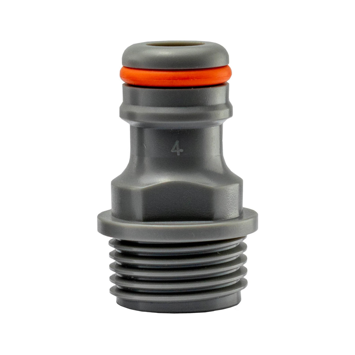Wall Flange Kit 25mm MDPE + Bib Valve + Click Lock Male WL - Armstrong Cheshire