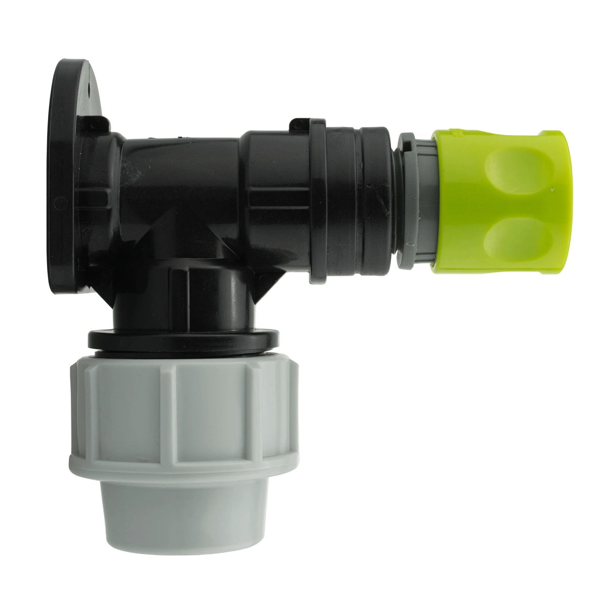 Wall Flange Kit 25mm MDPE + Female Quick Connector - Armstrong Cheshire