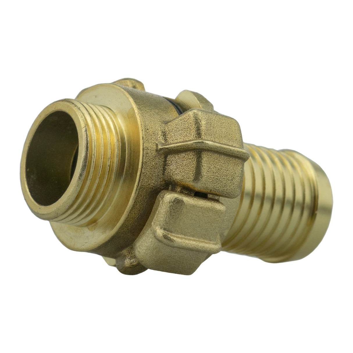 Wall Flange Kit 25mm MDPE + Lever Valve + 25mm Barbed Geka Set - Armstrong Cheshire