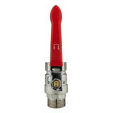 Wall Flange Kit 25mm MDPE + Lever Valve + Quick Connect Male - Armstrong Cheshire