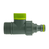 Wall Flange Kit 25mm MDPE + Quick Connector Valve - Armstrong Cheshire