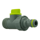 Wall Flange Kit 25mm MDPE + Quick Connector Valve - Armstrong Cheshire