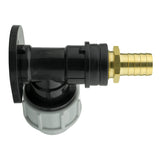 Wall Flange Kit 32mm MDPE + 19mm Brass Barb - Armstrong Cheshire