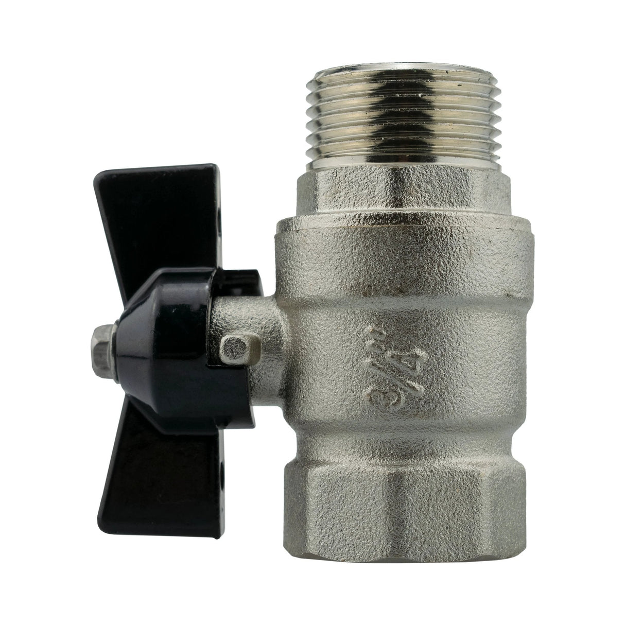 Wall Flange Kit 32mm MDPE + Bib Valve + Click Lock Male WL - Armstrong Cheshire