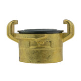 Wall Flange Kit 32mm MDPE + Brass Bib Tap with Geka Claw Outlet - Armstrong Cheshire